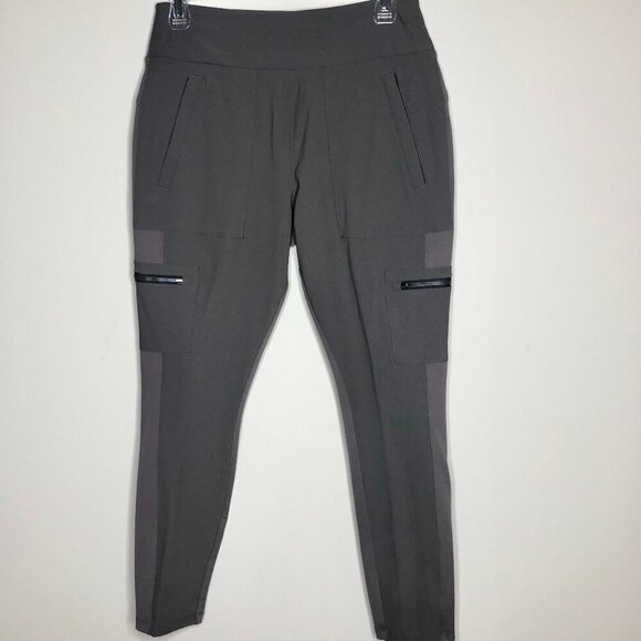 Athleta Pants - Athleta Headlands Contrast Fabric Cargo Trail Leggings, Size 10